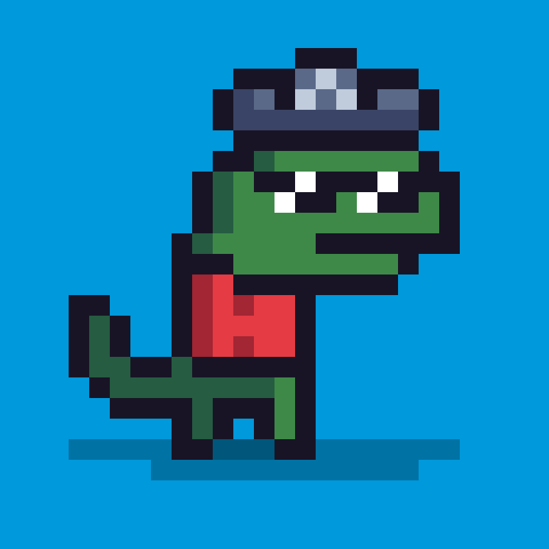 Pixel Dinos #86 static NFT preview