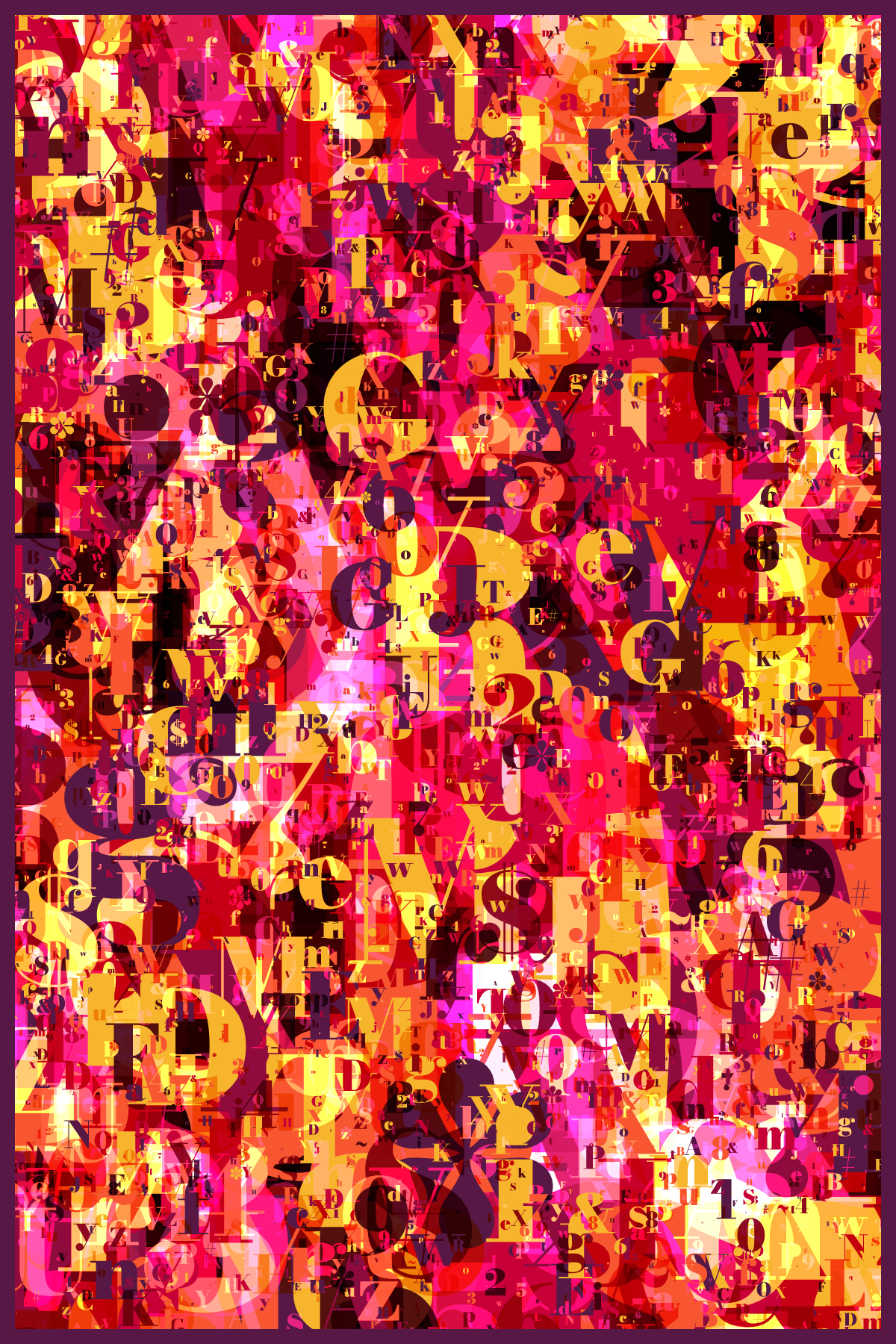 Type-o-Graphic #38 static NFT preview