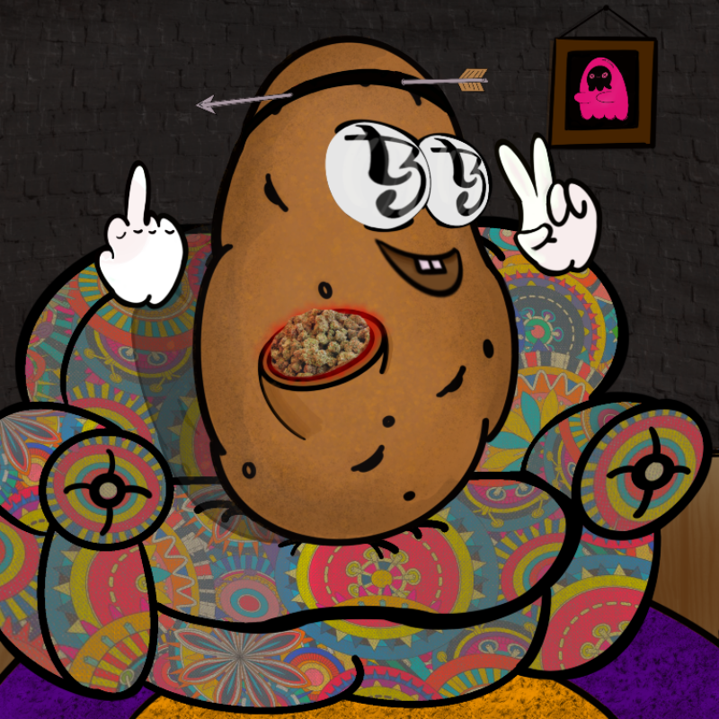 Baked Potatoes #16 static NFT preview