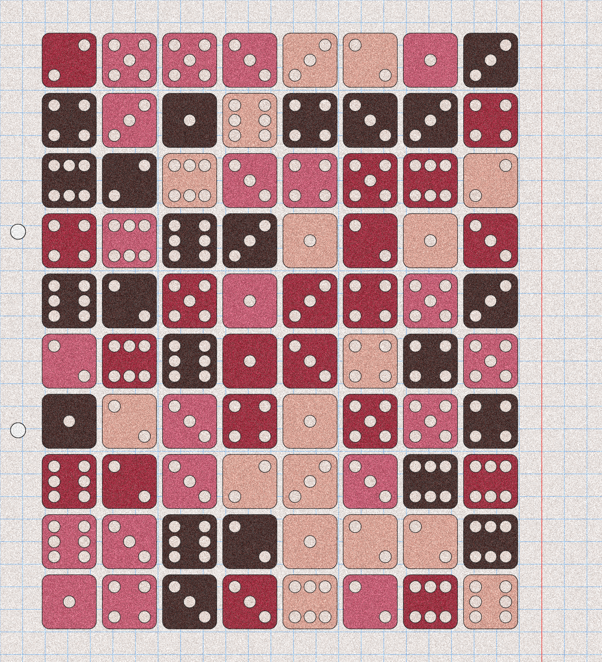 sketchbook page 6: dice roll #47 static token preview