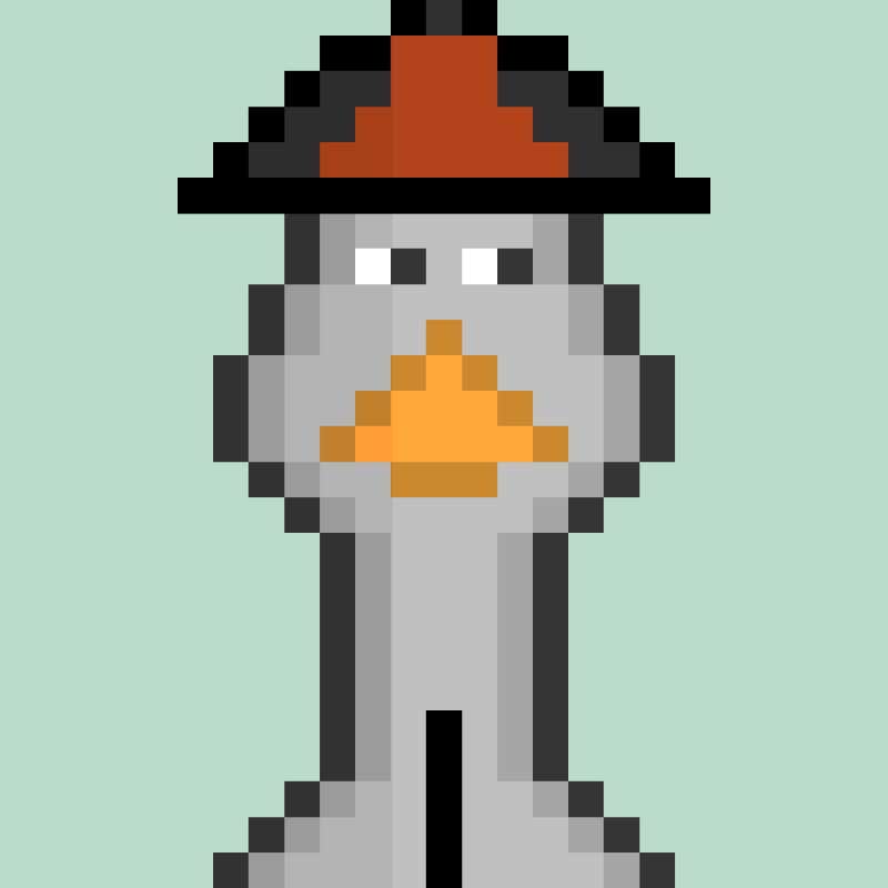 Morixels Goose #781 static NFT preview