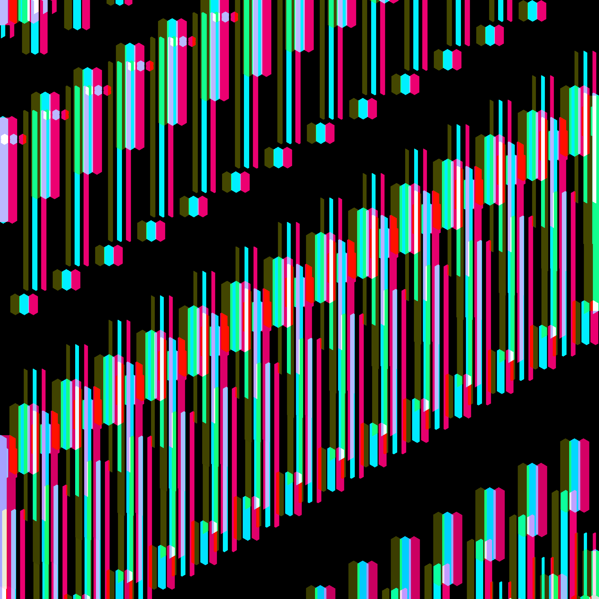 Isometric Sway #153 static NFT preview