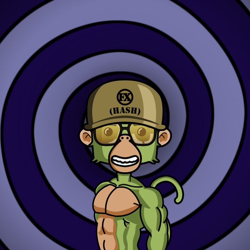 Hash Monkeys #495 static NFT preview