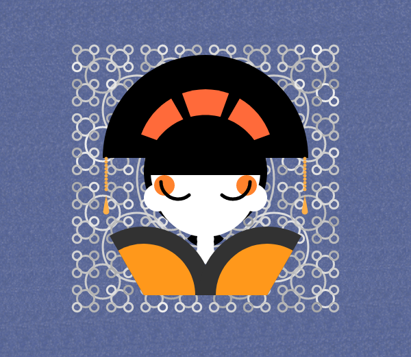 Kimono Doll #25 static token preview