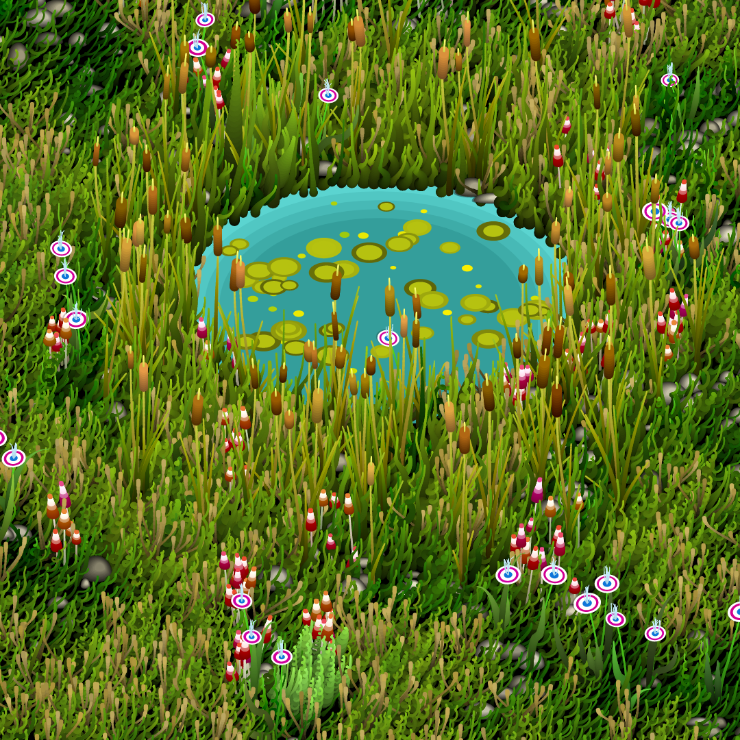 Noisy Gardens #132 static NFT preview