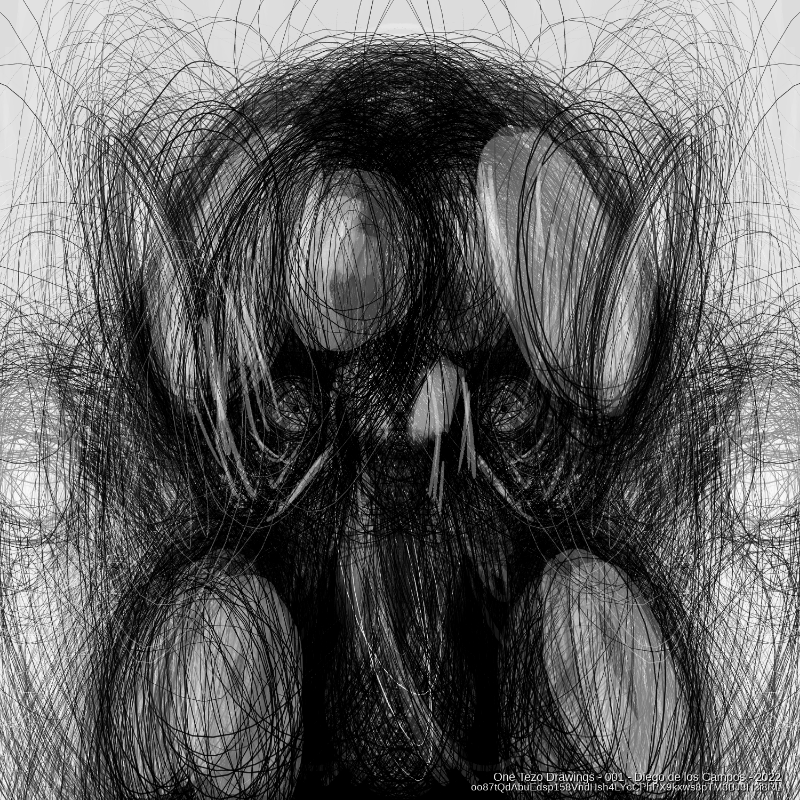 One Tezo Drawings #42 static token preview