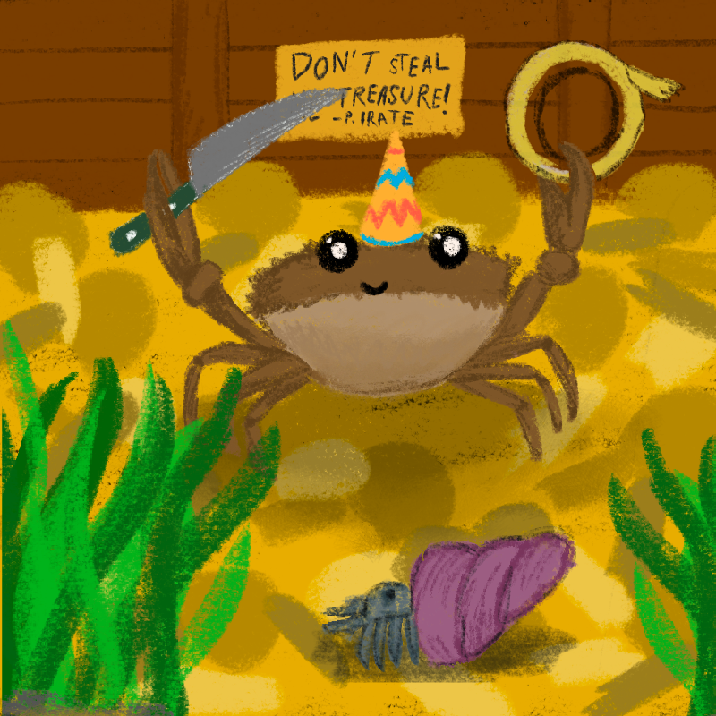 Silly Crab #11 static token preview