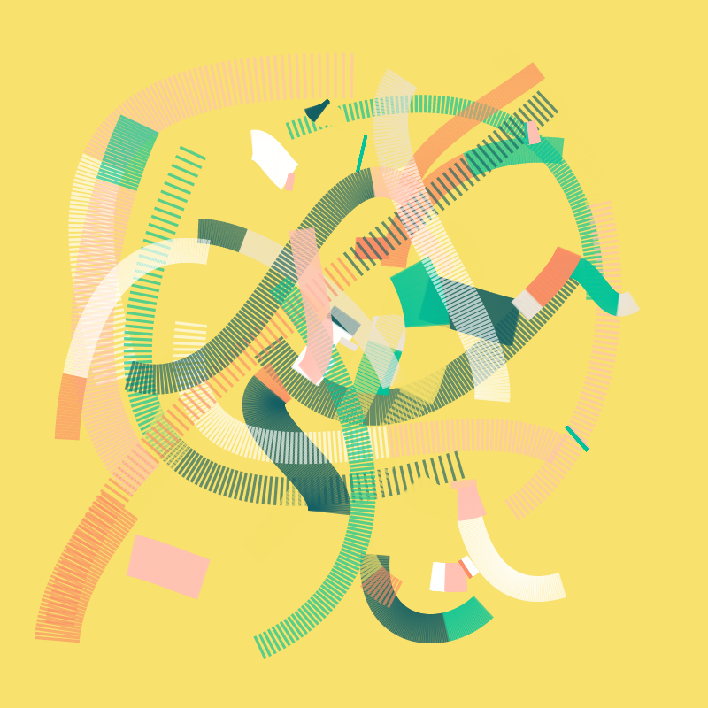 Abbreviated Curves #106 static NFT preview