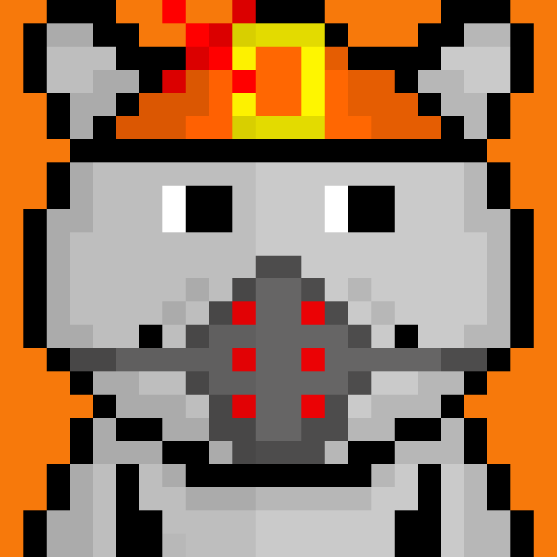 Morixels Cats #257 static NFT preview