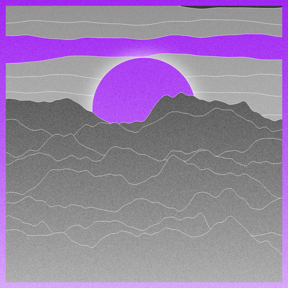 Sunset in Hashland #251 static NFT preview