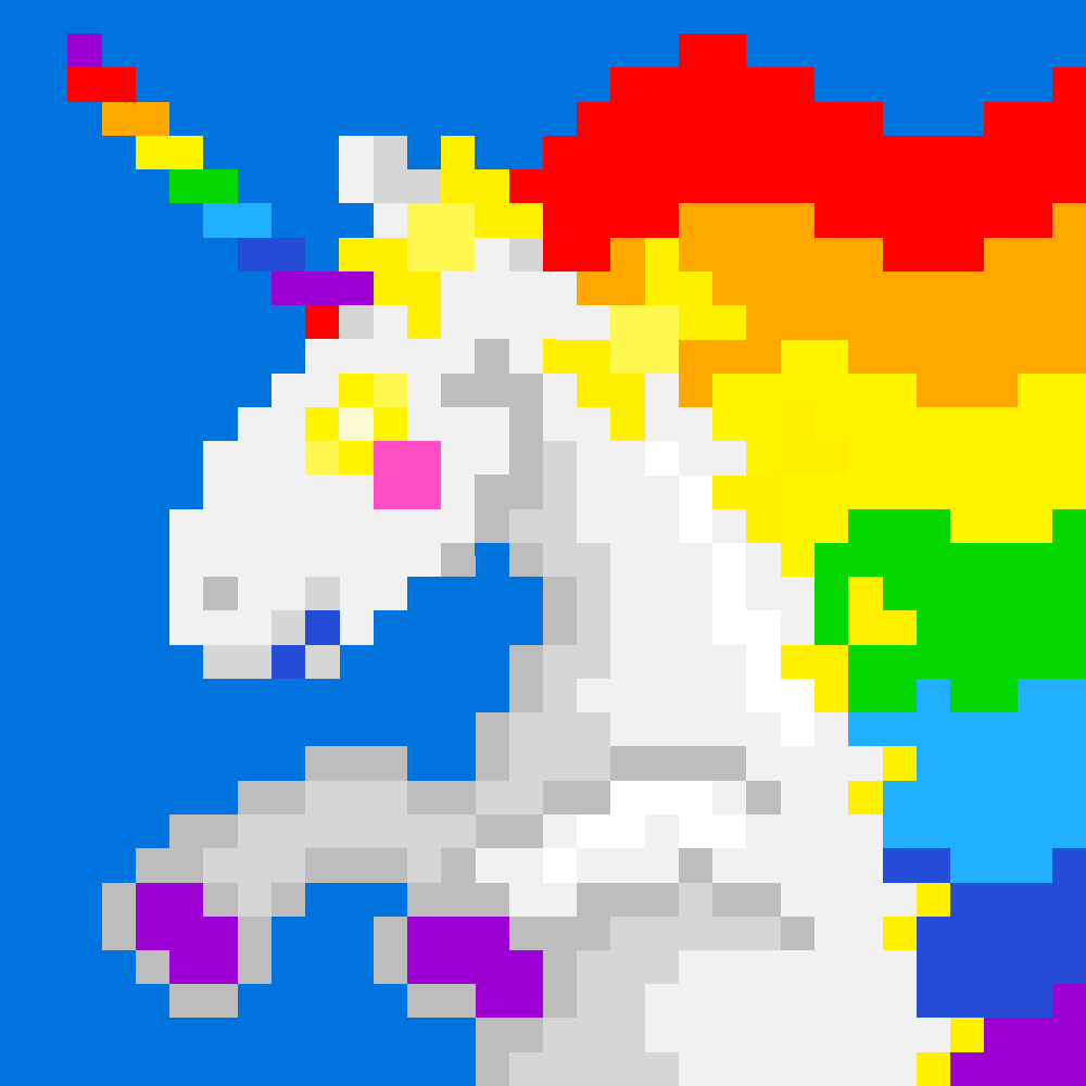 Unicorn #2645 static NFT preview