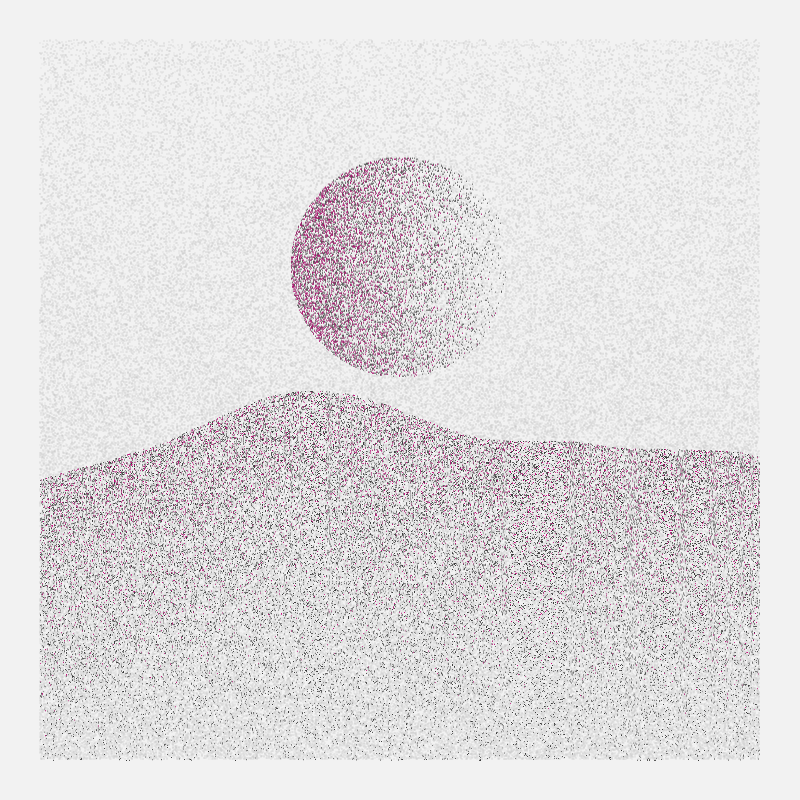 Stoned Moonscape #28 static NFT preview