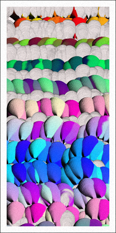 Balloon Field on Clouds #27 static token preview