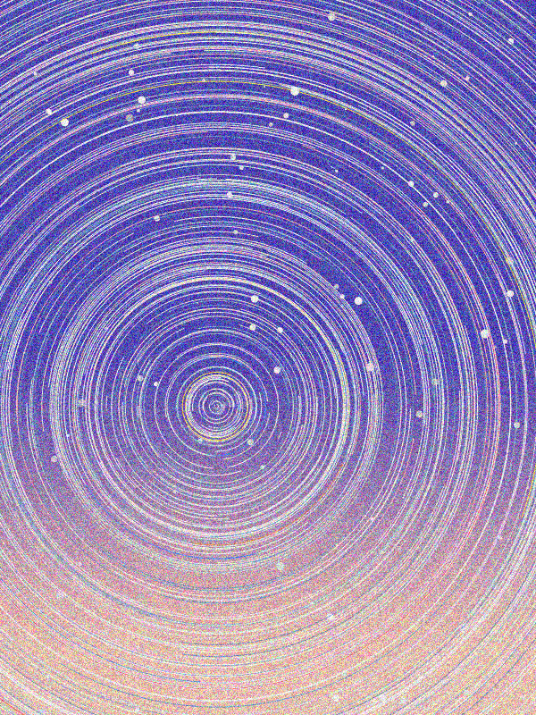 Starry Trail #68 static NFT preview