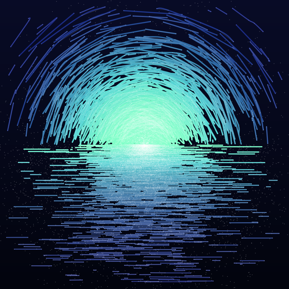 When Light Meets Water #128 static token preview