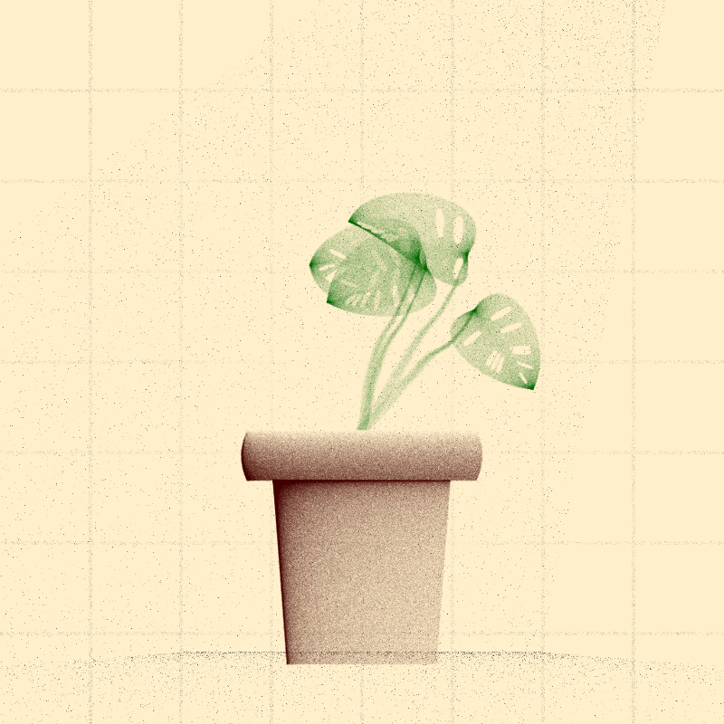 🌱 Potted & Printed #187 static NFT preview