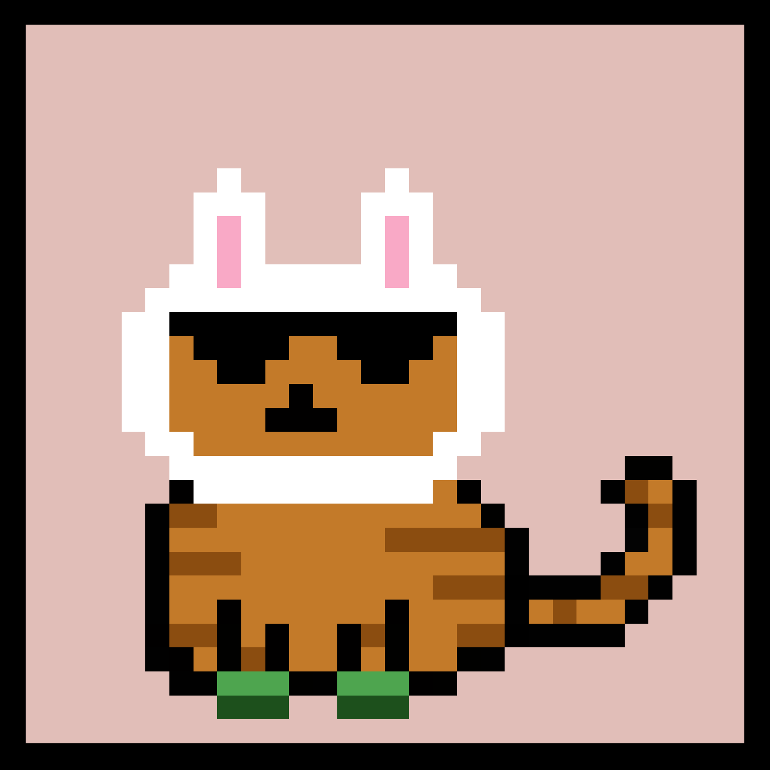 Lazy Kitties #520 static token preview