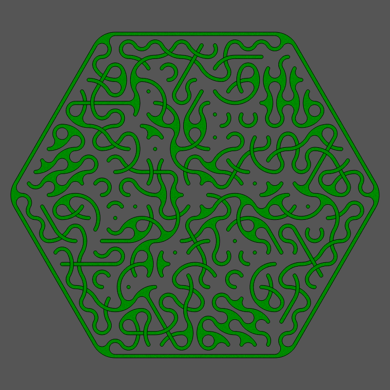 Threefold Symmetry - Dark Variations #482 static token preview