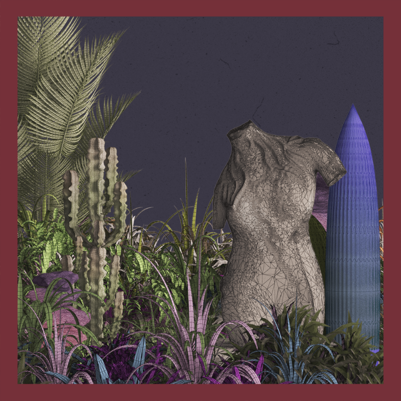 3dart #Surreal_forest #34 static NFT preview