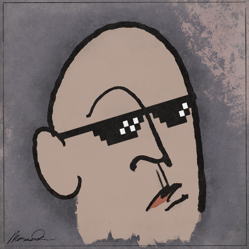 Bored Man #99 static NFT preview