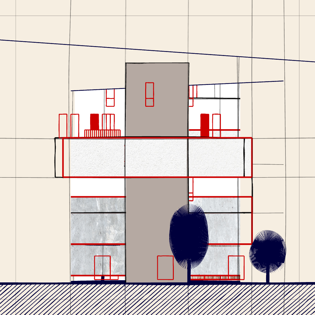 Endless Architectural Sketches #46 static NFT preview