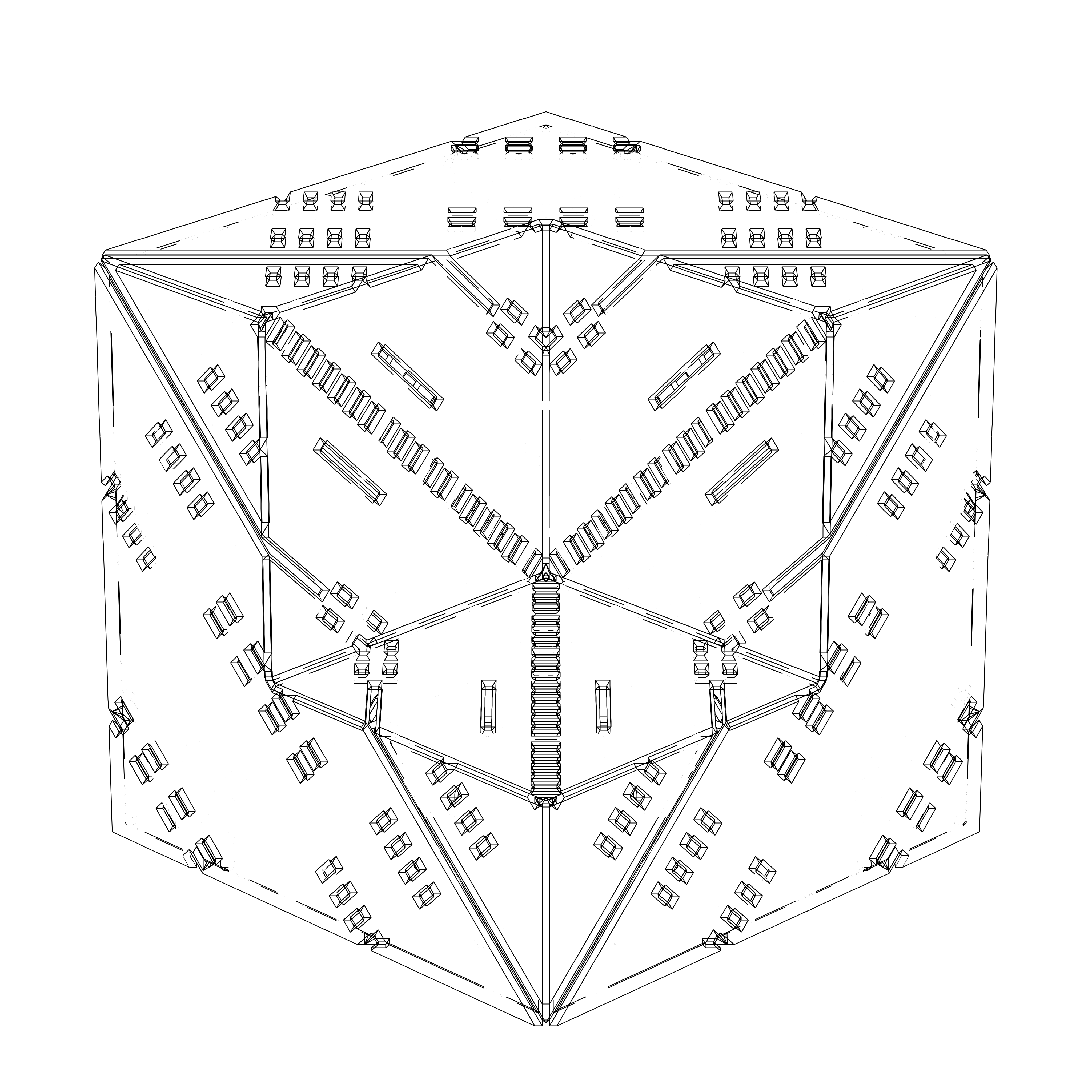 LL21 Alien Art Cube #346 static token preview
