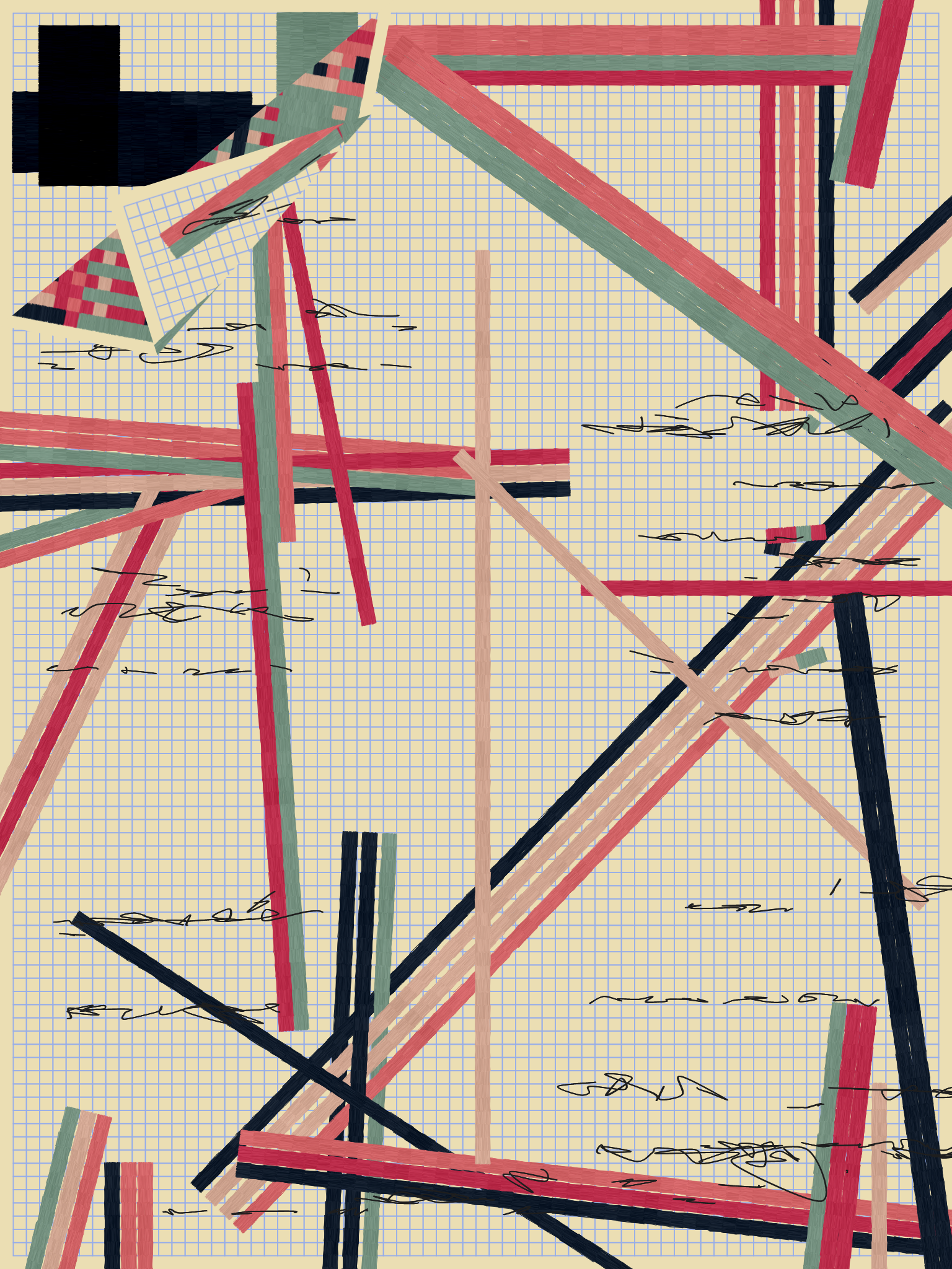 All Fold: Sketch #44 static NFT preview
