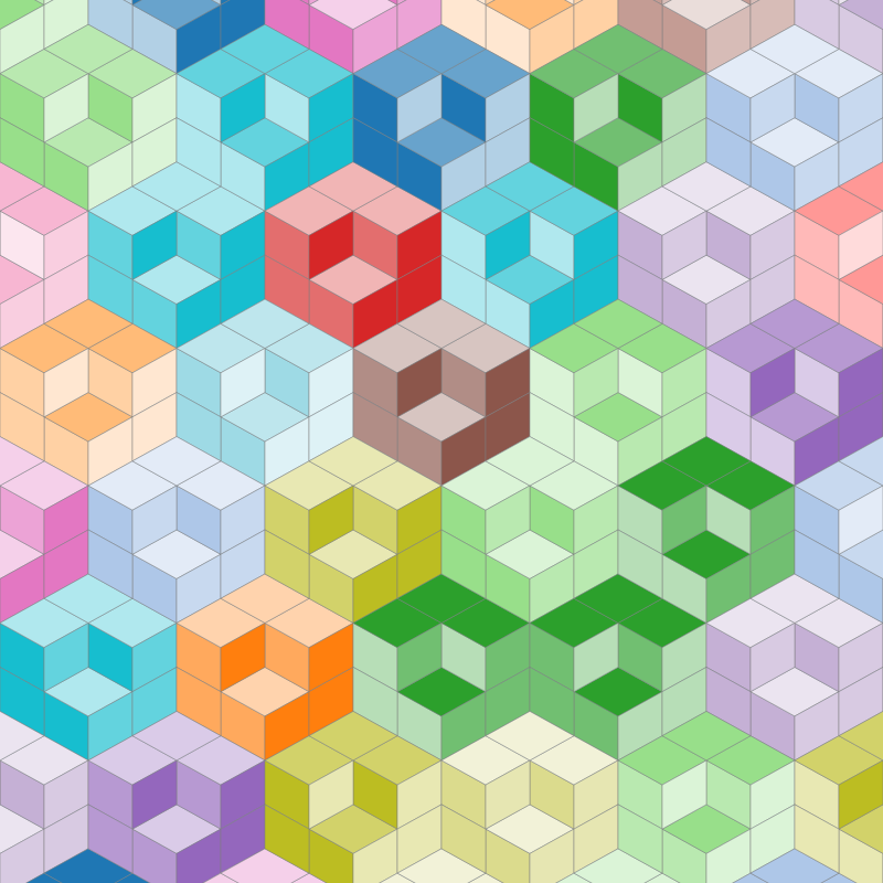 SuperCube 1000 #243 static token preview