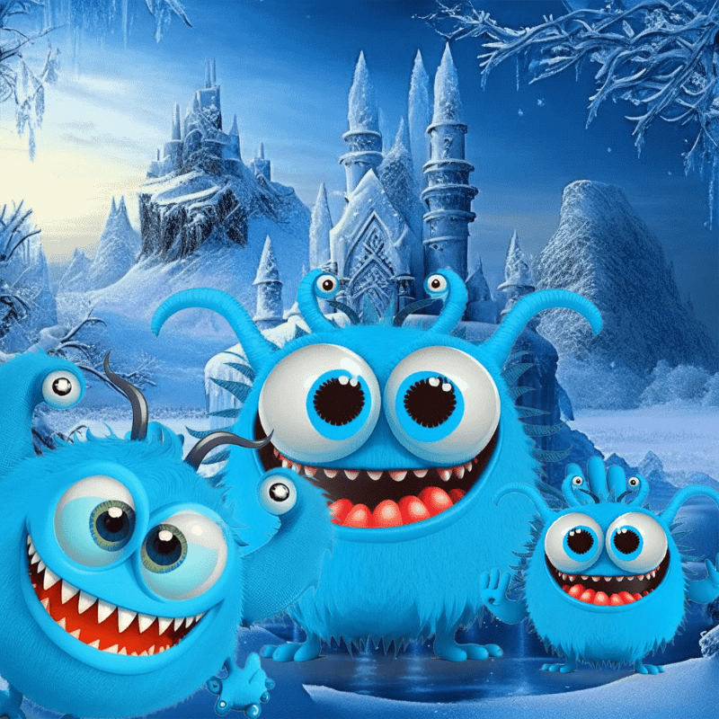 Ice Monsters #5 static token preview