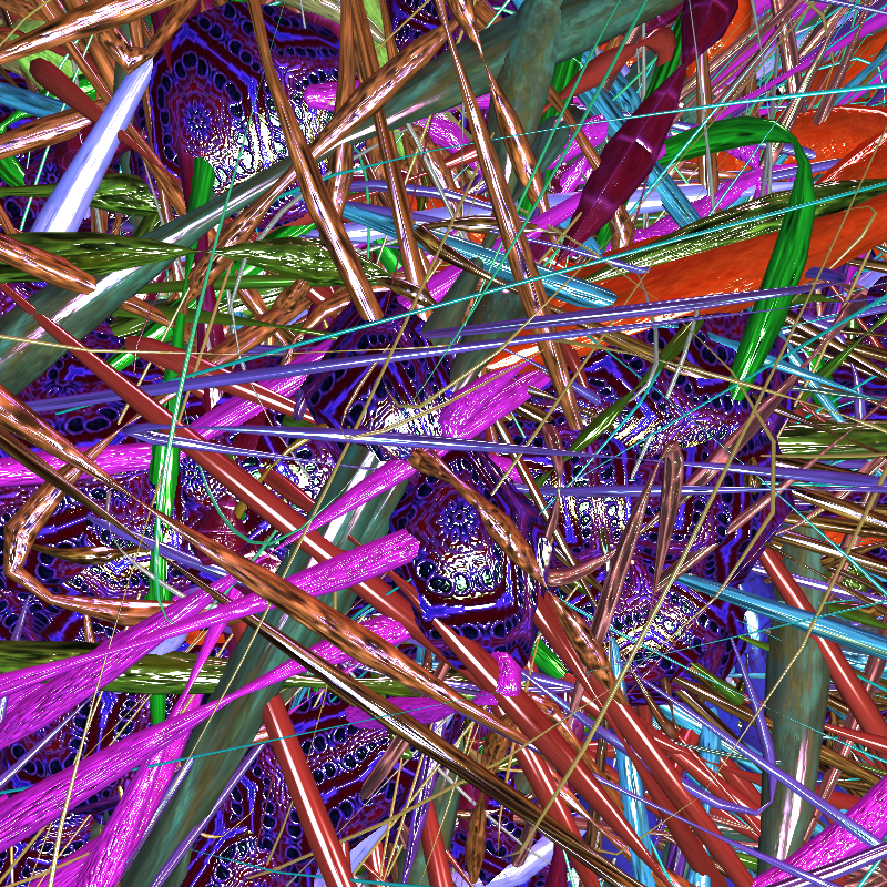 Prismatic Thickets #766 static NFT preview