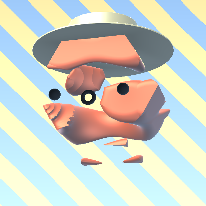 SHADER HEADZ #374 static NFT preview