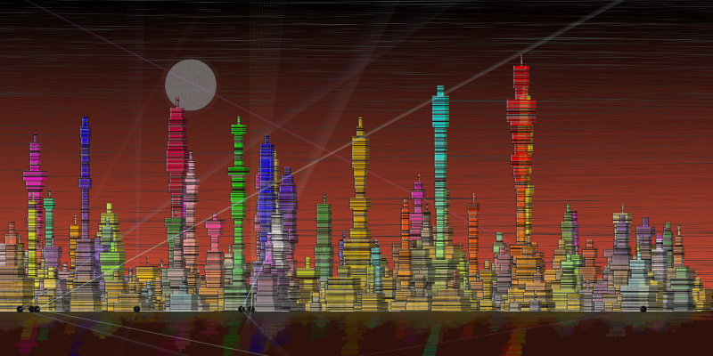 Fictional Cityscapes #59 static token preview