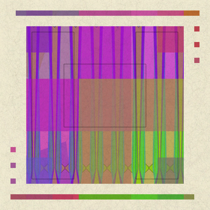 Polychromatic #206 static NFT preview