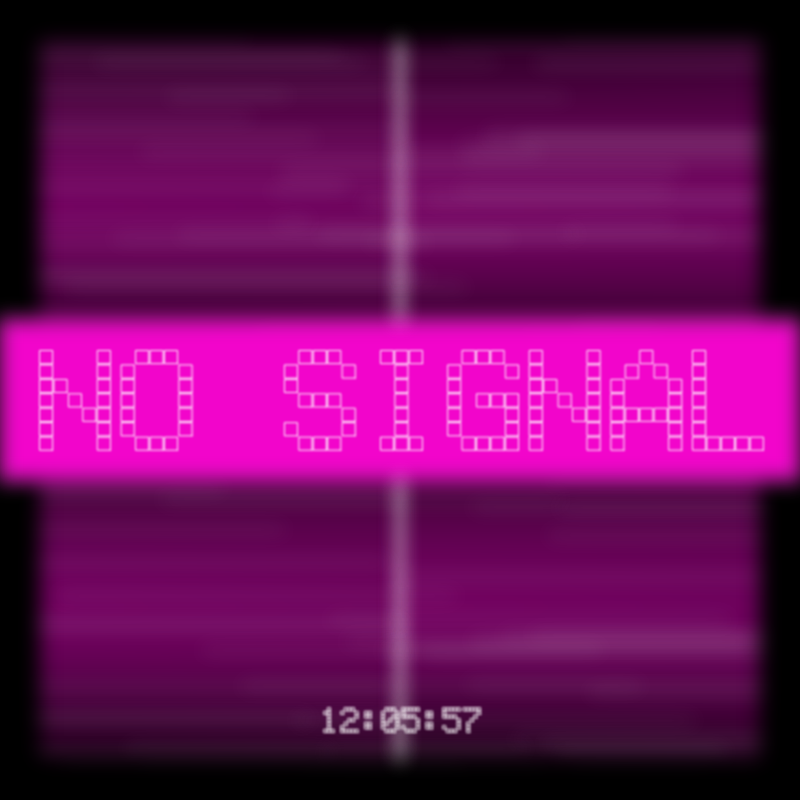 No Signal #72 static token preview