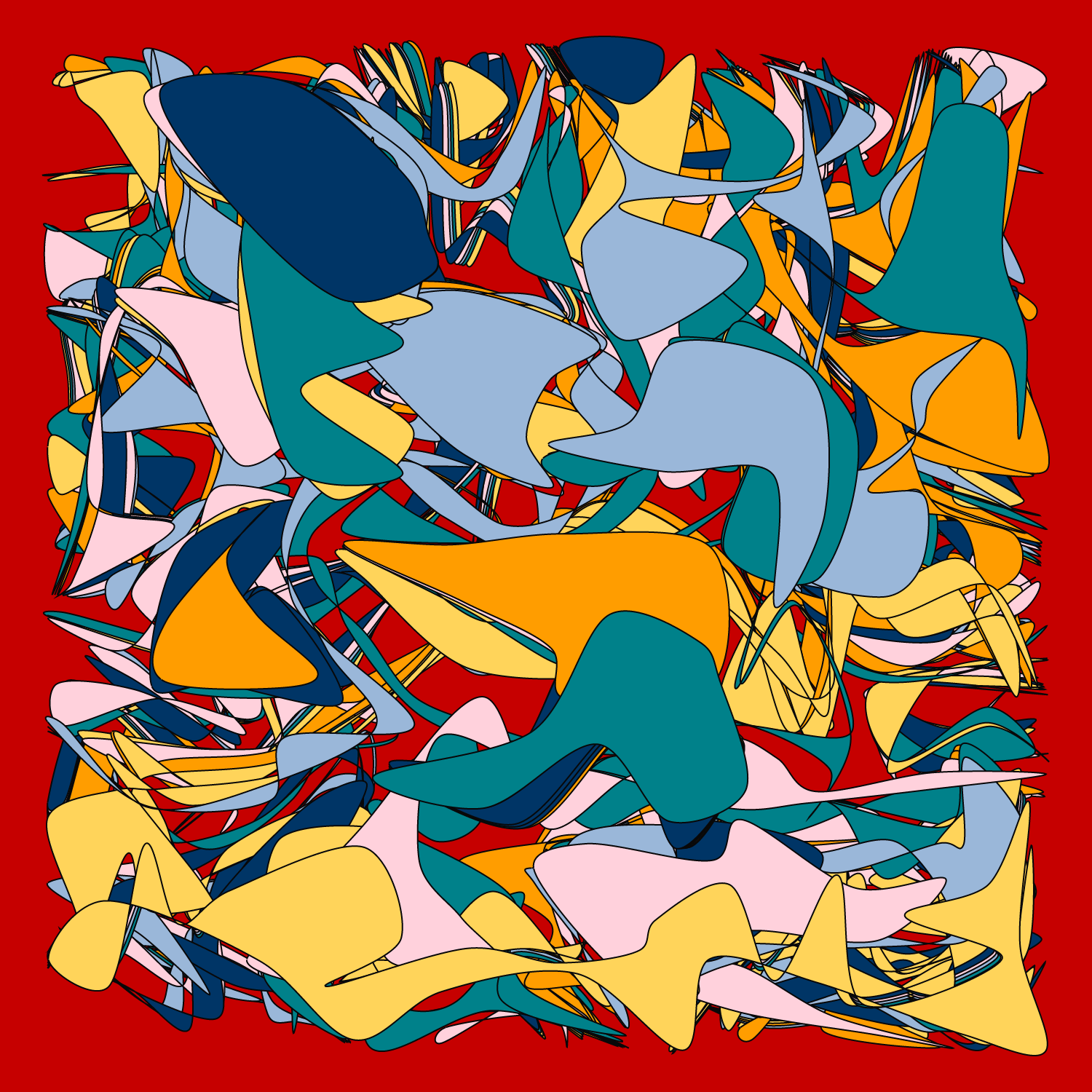 Geometric colorful shapes 2 (Free edition) #85 static token preview