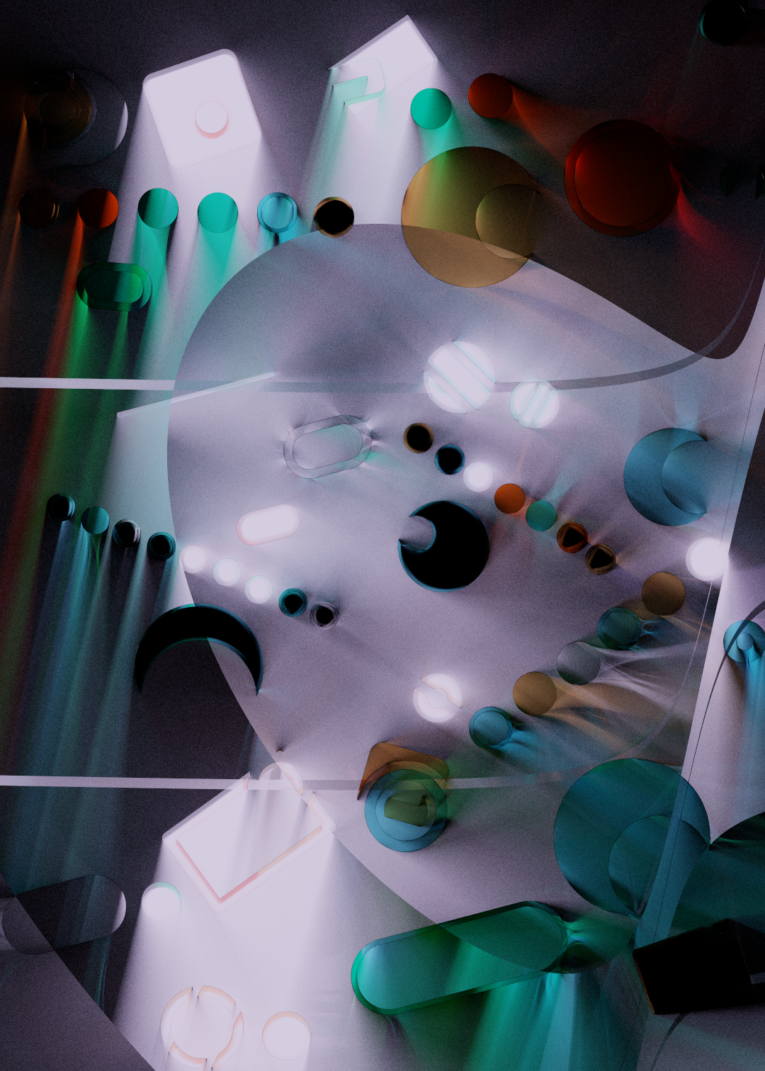 Caustic Obstacles #109 static NFT preview