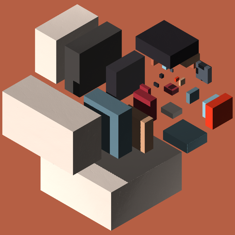 Self-assembly #87 static NFT preview
