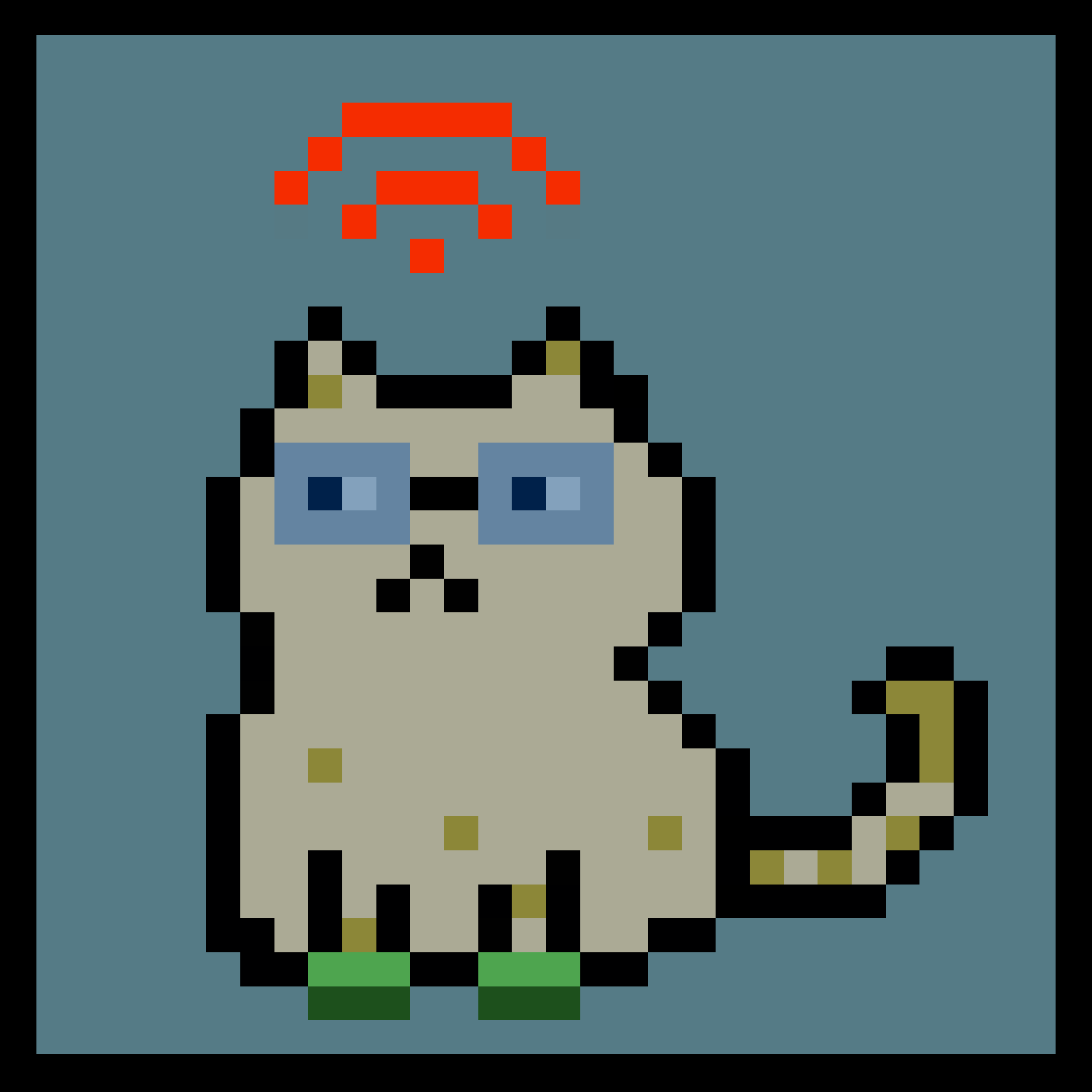 Lazy Kitties #166 static token preview