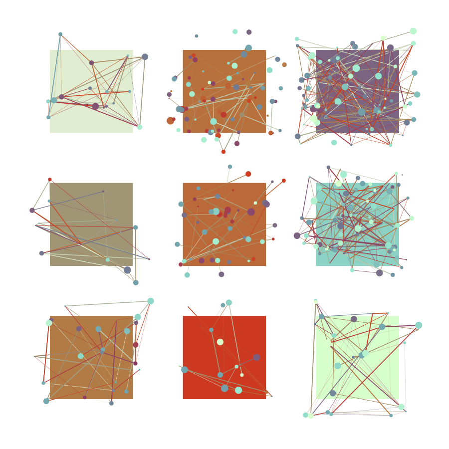 Atom Grid #99 static NFT preview