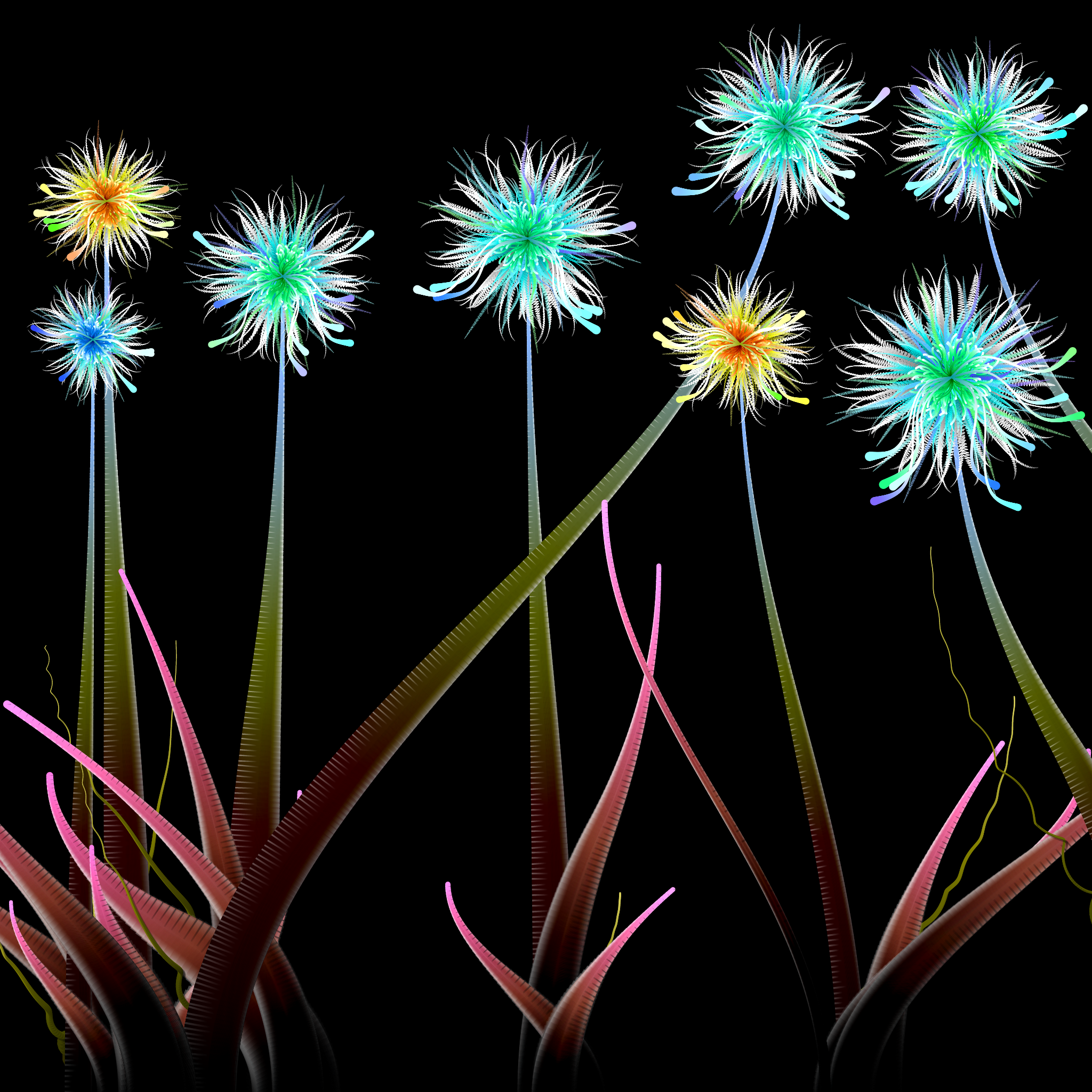Milena’s Flowers #24 static NFT preview