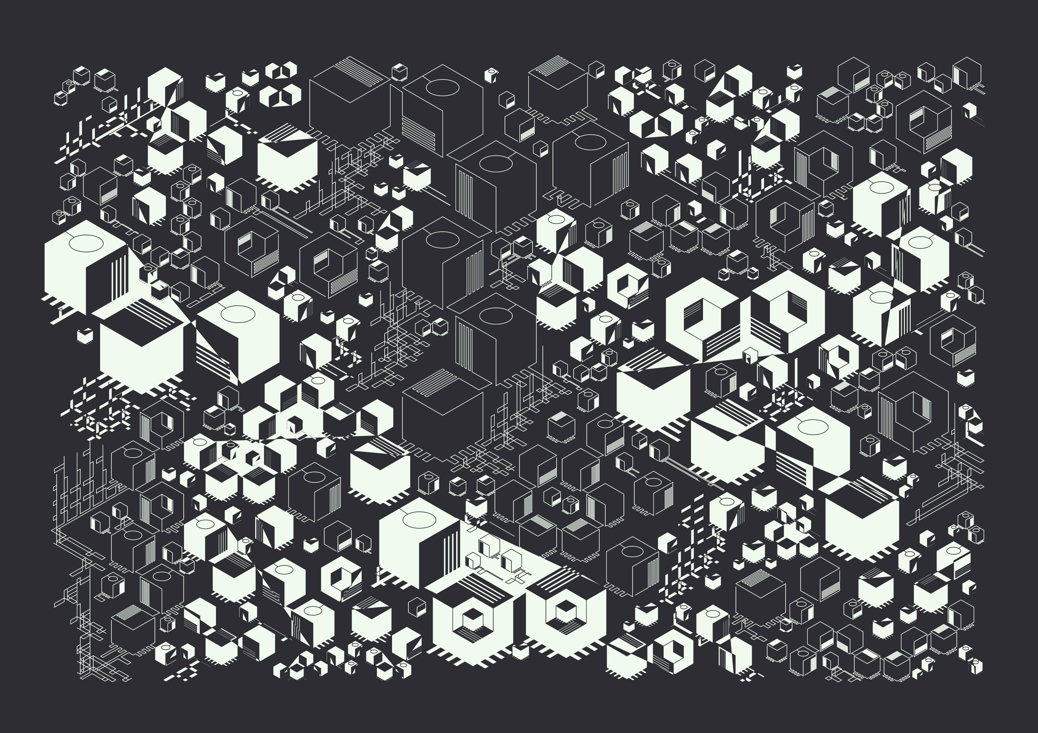 Self-healing concrete #37 static NFT preview