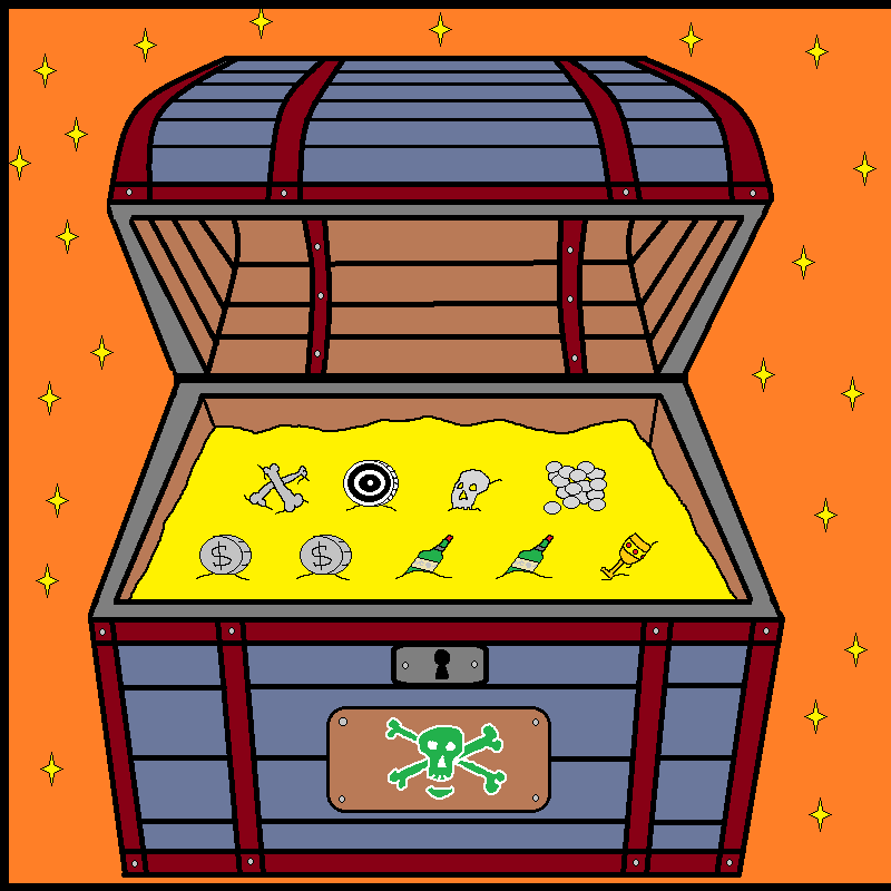 Treasure loot box #65 static token preview