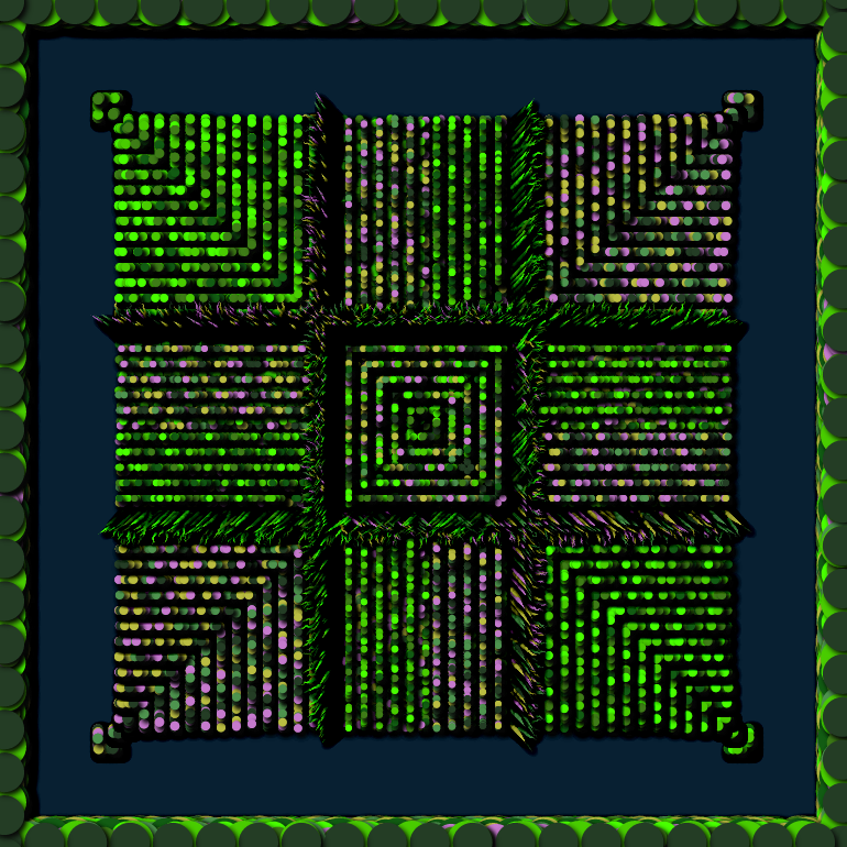 Intricate 4x4 - v2 #50 static NFT preview