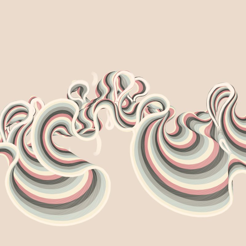 Meander River Plot v2 #87 static NFT preview