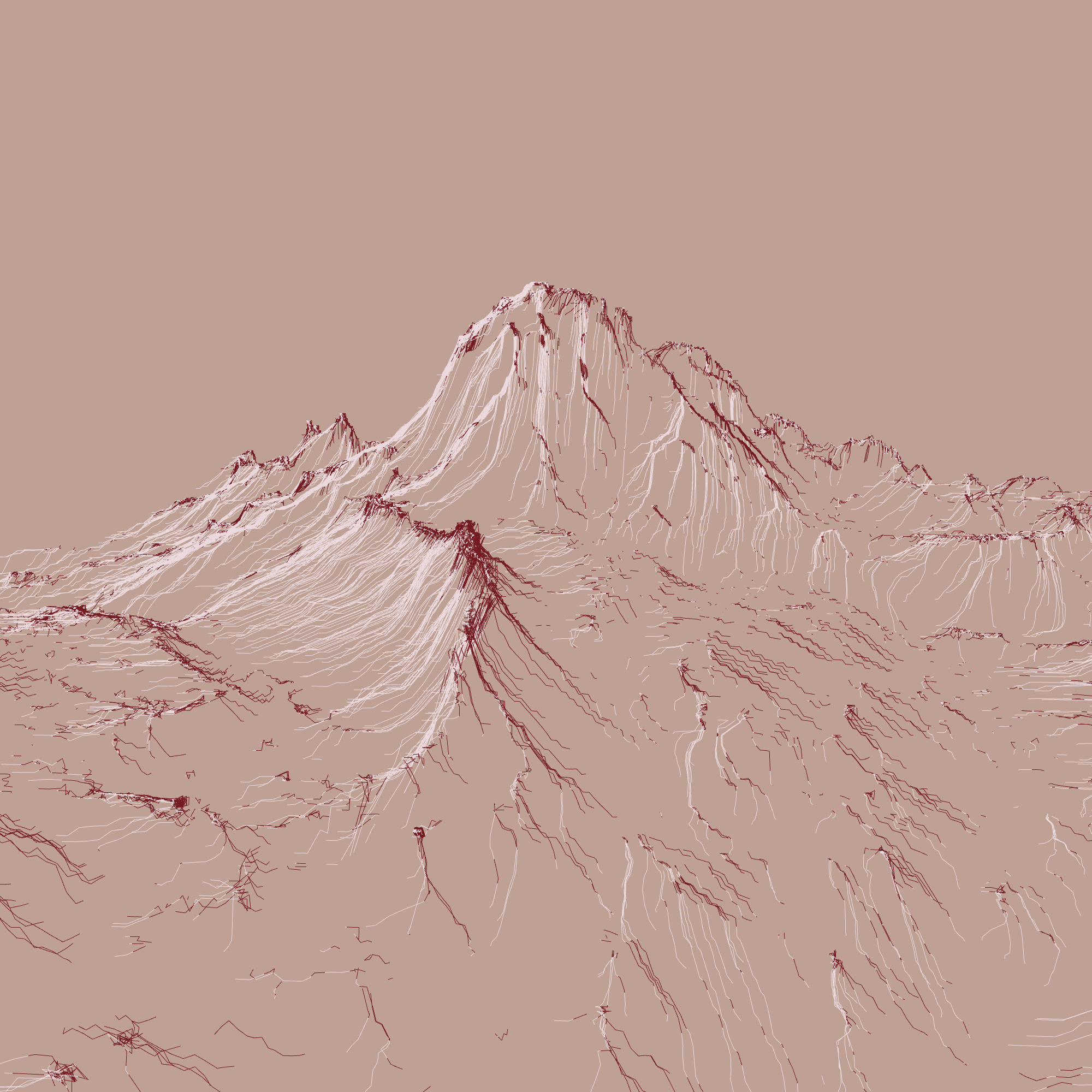Ridge Scribbles #68 static NFT preview