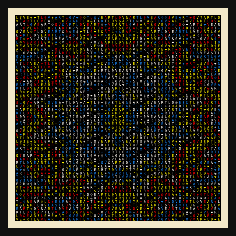 not-so-hidden messages #63 static NFT preview