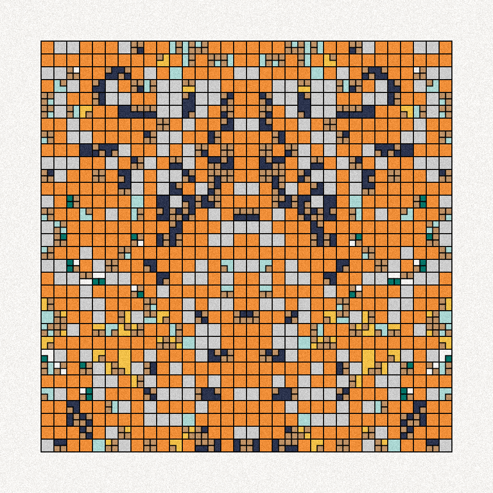 Pixel Blots #25 static token preview