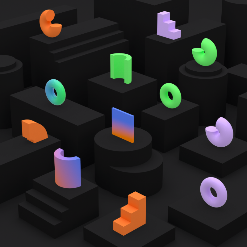 GEOMETRY GUBAHAN #29 static token preview