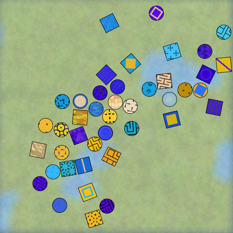 Collisions: Art plus Physics #51 static token preview