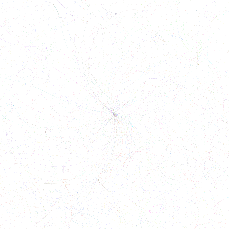 Particle Collider Explosions #35 static NFT preview